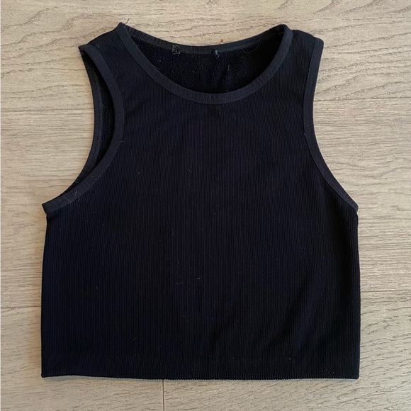 solid black tank top - Picture 1 of 1